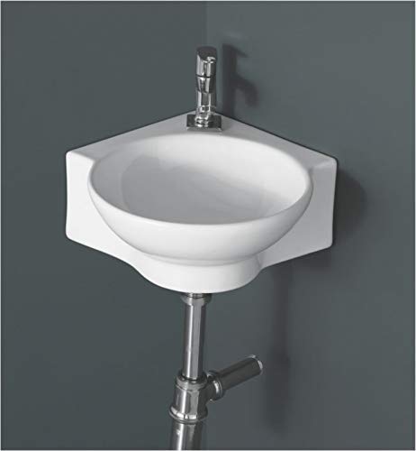 Cera Compact Wall Mounted Basin - Image 2