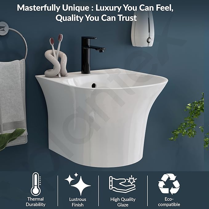 Elegant white Parryware Pedestal Wash Basin – affordable Parryware Pedestal Price