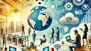 Professional working remotely on a laptop at home, symbolizing flexibility and career growth in the modern digital workplace.